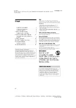 Предварительный просмотр 212 страницы Sony KD-55XE80 SERIES Reference Manual