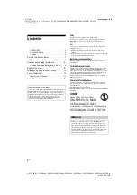 Предварительный просмотр 296 страницы Sony KD-55XE80 SERIES Reference Manual