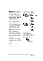 Предварительный просмотр 3 страницы Sony KD-55XE85 SERIES Reference Manual