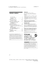 Предварительный просмотр 20 страницы Sony KD-55XE85 SERIES Reference Manual