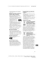 Предварительный просмотр 315 страницы Sony KD-55XE85 SERIES Reference Manual