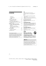 Предварительный просмотр 352 страницы Sony KD-55XE85 SERIES Reference Manual