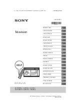 Sony KD-55XE90 SERIES Reference Manual предпросмотр