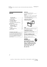 Предварительный просмотр 224 страницы Sony KD-55XF8505 Reference Manual