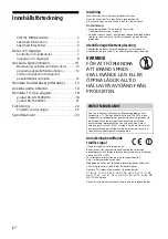 Предварительный просмотр 184 страницы Sony KD-75X9405C Reference Manual