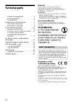 Предварительный просмотр 366 страницы Sony KD-75X9405C Reference Manual