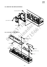 Предварительный просмотр 30 страницы Sony KDE-P61MRX1D Service Manual