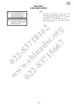 Предварительный просмотр 90 страницы Sony KDE-P61MRX1D Service Manual