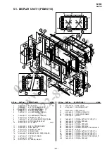 Предварительный просмотр 91 страницы Sony KDE-P61MRX1D Service Manual