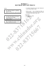 Предварительный просмотр 97 страницы Sony KDE-P61MRX1D Service Manual