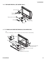 Preview for 20 page of Sony KDF-42WE655 - 42" Grand Wega™ Integrated Lcd Rear Projection Television Service Manual