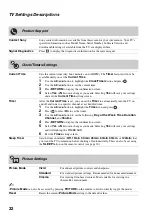 Preview for 32 page of Sony KDF-46E3000 - Bravia 3lcd Micro Display High Definition Television Operating Instructions Manual