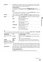 Preview for 39 page of Sony KDF-46E3000 - Bravia 3lcd Micro Display High Definition Television Operating Instructions Manual