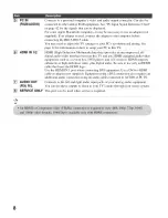 Preview for 8 page of Sony KDL-22BX300 - Bravia Bx Series Lcd Television Operating Instructions Manual