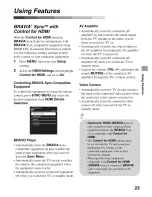 Preview for 23 page of Sony KDL-22BX300 - Bravia Bx Series Lcd Television Operating Instructions Manual