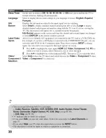 Preview for 38 page of Sony KDL-22BX300 - Bravia Bx Series Lcd Television Operating Instructions Manual