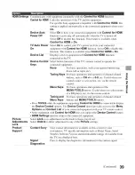 Preview for 39 page of Sony KDL-22BX300 - Bravia Bx Series Lcd Television Operating Instructions Manual