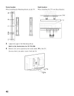 Предварительный просмотр 46 страницы Sony KDL-22BX300 - Bravia Bx Series Lcd Television Operating Instructions Manual