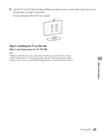 Preview for 104 page of Sony KDL-22BX300 - Bravia Bx Series Lcd Television Operating Instructions Manual