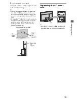 Предварительный просмотр 13 страницы Sony KDL-22EX308 - 22" Bravia Ex308 Series Hdtv Setup Manual