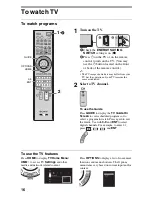 Предварительный просмотр 16 страницы Sony KDL-22EX308 - 22" Bravia Ex308 Series Hdtv Setup Manual