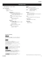 Предварительный просмотр 4 страницы Sony KDL-23S2000 Operating Instructions (KDL23S2000) Service Manual