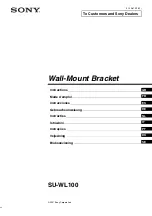 Preview for 1 page of Sony KDL-26M3000 - 26" Bravia M-series Digital Lcd Television Instructions Manual