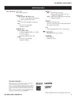 Предварительный просмотр 4 страницы Sony KDL-26M3000 - 26" Bravia M-series Digital Lcd Television Service Manual