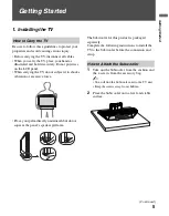 Preview for 5 page of Sony KDL-26N4000 - 26" LCD TV Operating Instructions Manual