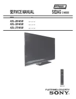 Preview for 2 page of Sony KDL-26V4000 Service Manual