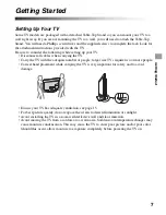 Preview for 7 page of Sony KDL-32EX600 - 32" Class Bravia Ex600 Hdtv Operating Instructions Manual