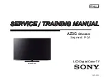 Предварительный просмотр 2 страницы Sony KDL-32EX655 Service Training Manual