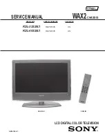 Предварительный просмотр 2 страницы Sony KDL-32S20L1 - 32" Bravia Lcd Digital Color Tv Service Manual