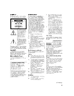 Preview for 3 page of Sony KDL-32S2400 - 32" Bravia Lcd Hdtv Operating Instructions Manual