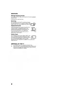 Preview for 8 page of Sony KDL-32S2400 - 32" Bravia Lcd Hdtv Operating Instructions Manual