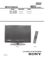 Preview for 2 page of Sony KDL-32S2400 - 32" Bravia Lcd Hdtv Service Manual