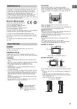 Предварительный просмотр 3 страницы Sony KDL- 32W70xB Reference Manual