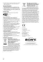 Предварительный просмотр 326 страницы Sony KDL-32W70xB Reference Manual