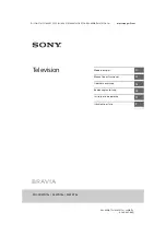 Предварительный просмотр 3 страницы Sony KDL-32WD75x Setup Manual