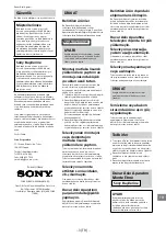 Предварительный просмотр 403 страницы Sony KDL-32WD75x Setup Manual