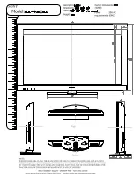 Sony KDL-40EX400 - Bravia Ex Series Lcd Television Dimensions preview