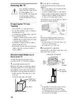 Предварительный просмотр 10 страницы Sony KDL-40EX40B - 40" Bravia Ex40b Series Hdtv Setup Manual