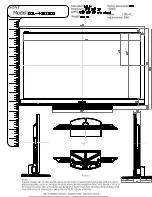 Предварительный просмотр 1 страницы Sony KDL-40EX600 - 40" Bravia Ex600 Series Hdtv Dimensions