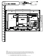 Предварительный просмотр 3 страницы Sony KDL-40EX600 - 40" Bravia Ex600 Series Hdtv Dimensions