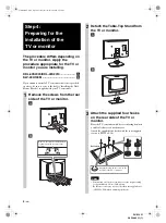 Preview for 8 page of Sony KDL-40S2010 - 40" Bravia Lcd Hdtv Instructions Manual