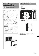 Preview for 107 page of Sony KDL-40S2010 - 40" Bravia Lcd Hdtv Instructions Manual