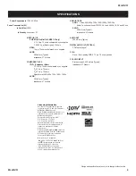 Предварительный просмотр 4 страницы Sony KDL-40SL150 - 40" Bravia Sl Series Lcd Tv Service Manual