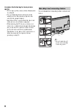 Preview for 8 page of Sony KDL-40Z4100 - Bravia Z Series Lcd Television Operating Instructions Manual