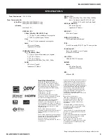 Предварительный просмотр 4 страницы Sony KDL-40Z4100 - Bravia Z Series Lcd Television Service Manual