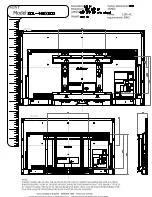 Preview for 3 page of Sony KDL-46EX600 - 46" Bravia Ex Series Hdtv Dimensions